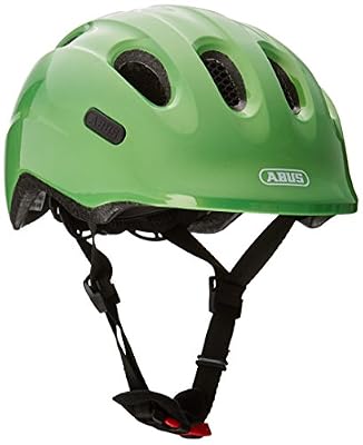 Abus Smiley 2.0 Casque pour Vélo Garçon, Sparkling Green, 45-50 cm
