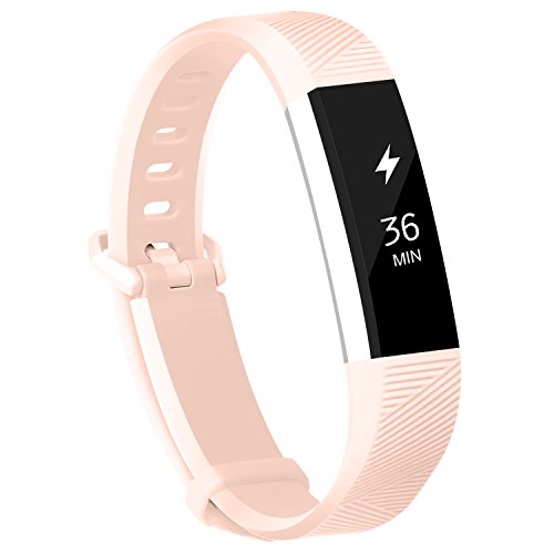 AdePoy Armband für Fitbit Alta und Fitbit Alta HR, TPU Silikon Verstellbare Ersatz-Sportbänder für Fitbit Alta/Alta HR