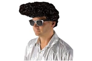 P'tit Clown 13130 Perruque Banane - Noir