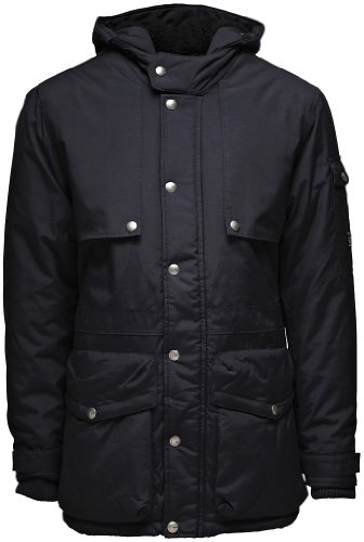 JACK & JONES Herren Jacke 12059098 Jump Jkt Core, Gr. 52 (L), Blau (BLACK NAVY)