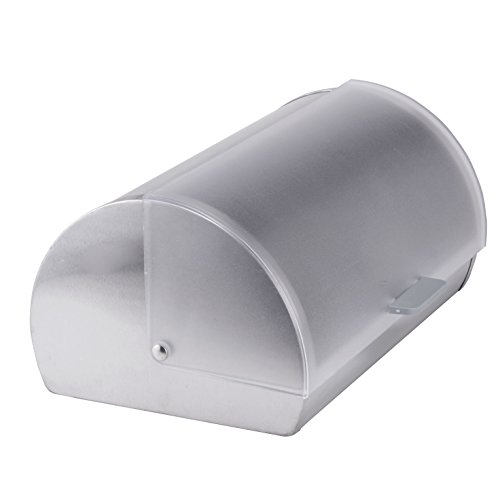 Brotkasten Edelstahl Brotbehälter mit Klappdeckel Brotbox Brotkiste Edelstahl - 3