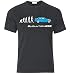 Produktbild T Shirt inspiriert von M3 E92 Evolution DTM Fan T Shirt T-Shirt Weihnachts (S, Graphite)