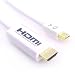 Produktbild LCS - 1M - Mini Displayport zu HDMI Kabel - Video & Audio Übertragung - Full HD 1080p - fûr MacBook, Air, Pro, iMac, PC