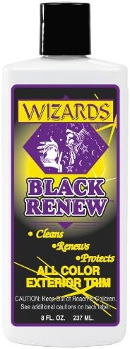 Wizards 66309 Black Renew Exterior Trim Treatment - 8 oz.