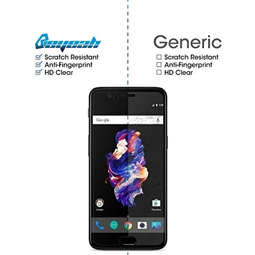 [2 Stück] OnePlus 5 Schutzfolie, Beyeah Panzerglas Displayschutzfolie [9H Härte] [Anti-Kratzen] [Anti-Öl] [Anti-Bläschen] [lebenslange Garantie] - 4
