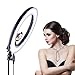 Produktbild 18-Zoll Ringleuchte LED-Ringlicht mit zweifarbigem Lampenschirm, Stepelless Dimming, für Selbst-imer, Makeup, YouTube, Video Fill Light