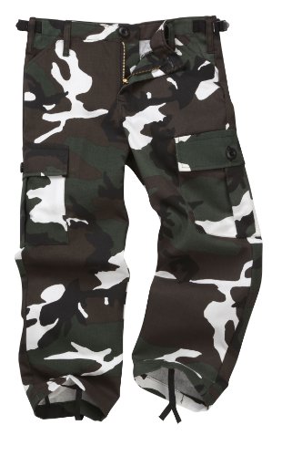 Kids Colourful Camouflage Trousers 