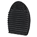 2 Pieces Makeup Brush Cleaner | Silicon Brushegg for Cosmetic Brushes | Make-up Bristles Scrubber Washing | Professional Cleaning Pad