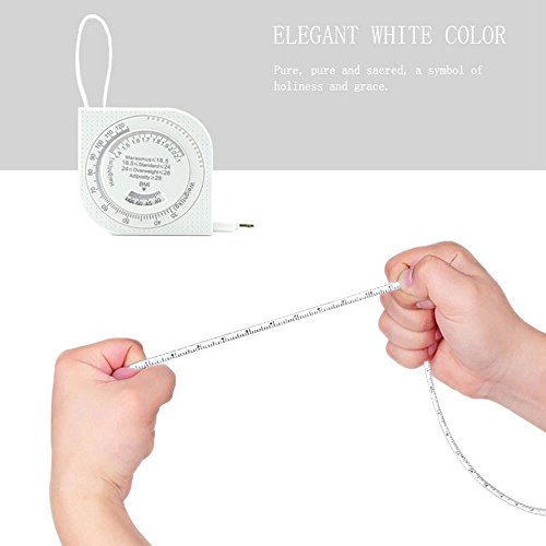 Multifunktions Aufladekabel, Blueidea® 2 in 1 Maßband USB Kabel, Micro USB + 8 Pin Ladekabel Kabel Datenkabel für iPhone & Android Smartphone, iPhone 6S / 6 Plus, OnePlus, Samsung, Sony, Huawei, usw - 5
