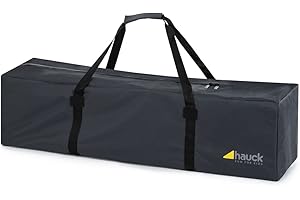 Hauck Bag Me Parasol torba transportowa z uchwytami do noszenia, odporne materiały na podróż samolotem, 115 x 31 x 31 cm, szara