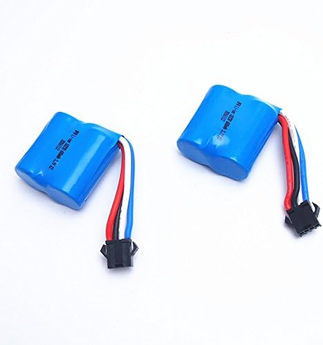 Wwman 2pcs 3.7v 600mah Official Battery for UDI Udi001 Venom High Speed Boat Spare Parts
