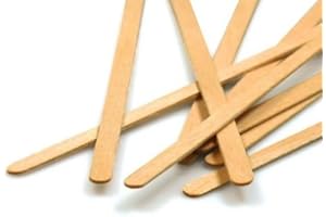 Gastro-Bedarf-Gutheil 1000 Stk. Holz Rührstäbchen biologisch abbaubar und kompostierbar für Coffee to Go Becher und Kaffeebecher, 140mm