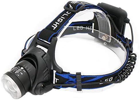 LED Head Torch CR#ST 7000Lm Led Headlamp, Head Light Zoomable Headlight Bike Lights Use AA Battery Head lamp, for Hunting Fishing Reading Hiking
