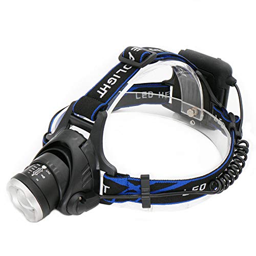 LED Head Torch CR#ST 7000Lm Led Headlamp, Head Light Zoomable Headlight Bike Lights Use AA Battery Head lamp, for Hunting Fishing Reading Hiking