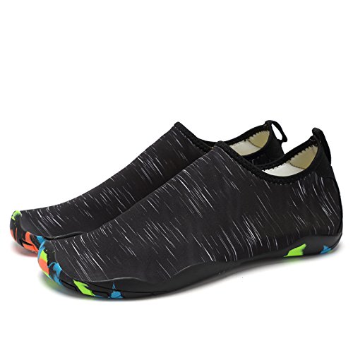 Santiro Unisex Schwimmschuhe für Damen Herren Beach Wasser Schuhe. - 6
