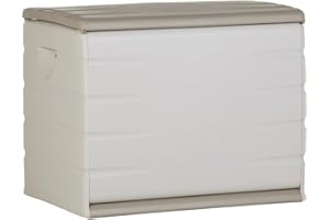 Plastiken (HLKRQ Space Save Coffre Beige, 80 x 61 x 53 cm