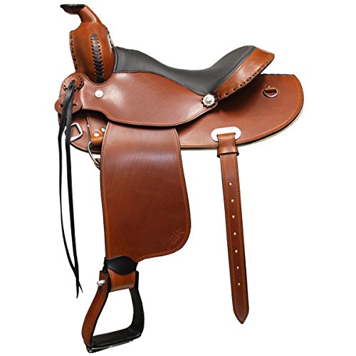 Argys-Art-Western-Saddle-Severe-155-Western-Saddle-Cognac