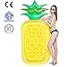 Produktbild SanXingRui Aufblasbare Ananas Luftmatratze, Aufblasbarer Ananas Luftmatratze Pool Lounger Schwimmgerät Spielzeug Party für Erwachsene & Kinder (GelbF)