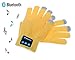 Produktbild ORPERSIST Knit Bluetooth Handschuhe Touchscreen Eingebaute Lautsprecher Mikrofon Hands-Free Call Winterhandschuhe Für Outdoor Gelb