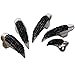 WLM Gothic Punk Retro 3 Sizes Rhinestone False Nail Claw Paw Talon Finger Ring Cosplay Decoration