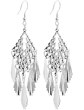 2LIVEfor Statement Ohrringe Silb