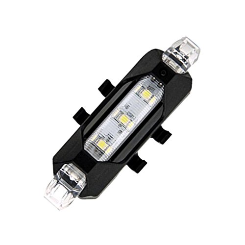 LED-Fahrradrückleuchte USB Aufladbare Fahrrad Hinten Nacht Sicherheitslicht Radfahren
