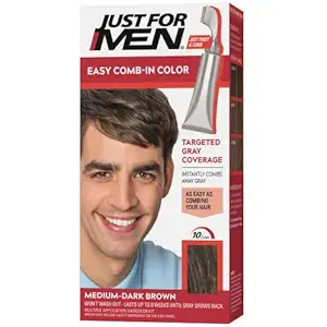 1, Medium Dark Brown : Just For Men AutoStop Mens Hair Color, Medium Dark Brown