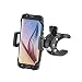 Produktbild Handyhalterung Fahrrad,Potensic Verstellbarer 360° Drehung Fahrrad & Motorrad Handyhalter für Smartphone iPhone 7/7 Plus/6S/6S Plus/6/6 Plus GPS Schwarz