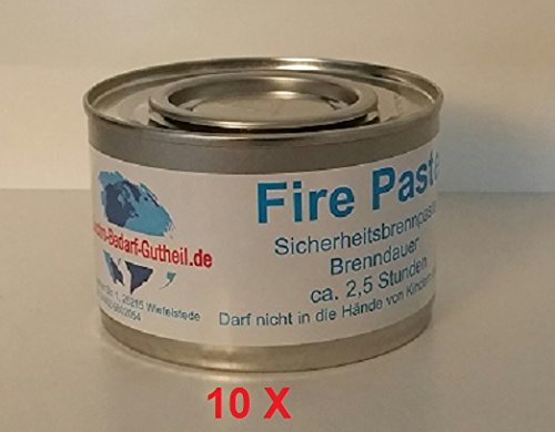 10 x Dosen Brennpaste