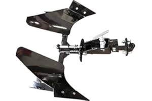 K&S Könner&Söhnen KS DP1 Un arado Doble metálico Resistente para el Cultivo de la Tierra. Compatible con los siguientes Modelos de cultivadores: KS 7HP-1050G, KS 9HP-1350G-3.