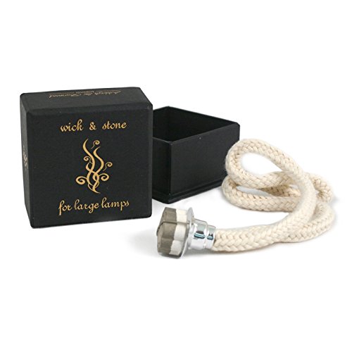 Asleigh & Burwood, PFL200, Recambio de Piedra  y Mecha Grande, Large, Blanco