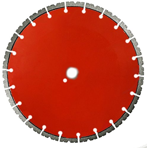 Diamantscheibe 350 x 25,4 mm Turbo 12 mm W-Segmente Beton Granit Klinker, Tischsäge Motortrenner