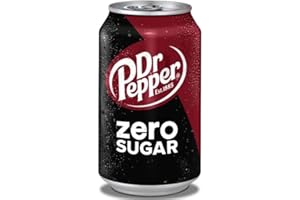 DR PEPPER 3 x 24 Dr. Pepper Zero (Insgesamt 72 x 0,33L Einweg-Dosen) Zuckerfrei