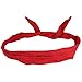 Red Thin Plain Wire Headband Wire head Scarf Rockabilly