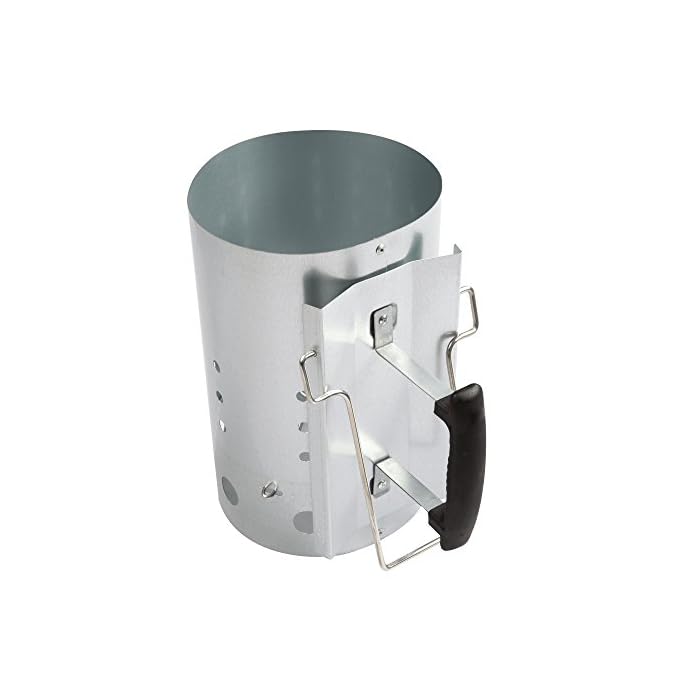 Grill More Essentials Profi Anzndkamin Sicherheitsgriff Schnelles Kohle Durchglhen