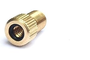 DESCONOCIDO Adaptador de 2 válvulas Convertidor de bicicleta de carretera Tubo de bomba Anillo de sello de ciclo Accesorio Convertidor de agujas Práctico e inteligente