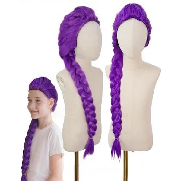 Mädchen Cosplay Kostüm Mit Perücke - Anime Hunter Outfit Für Halloween & Karneval