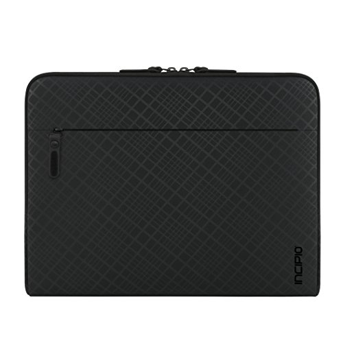 Incipio Holden Sleeve für Microsoft Surface Book in schwarz - von Microsoft zertifizierte Schutzhülle [Außentasche | Reißverschluss | Nylon-Außenseite | Gepolstert | Verschiedene Farben] - MSB-100-BLK