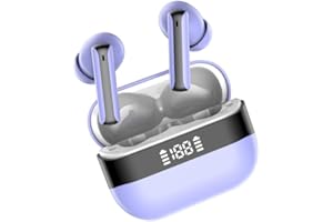 Motost Cuffie Bluetooth, senza fili, Bluetooth, con ENC Violet