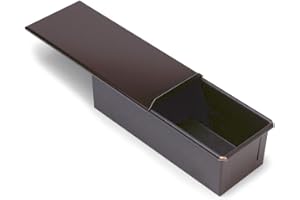 Gobel - Moule à Pain de Mie - 40 x 10,5 cm - Excellente Conductivité Thermique - Acier - Revêtement Antiadhérent Bicouche Garanti sans PFAS - Qualité Professionnelle – Fabriqué en France