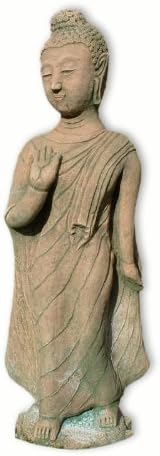 Chiang Mai Buddha, red/green, imported from Thailand (10211)