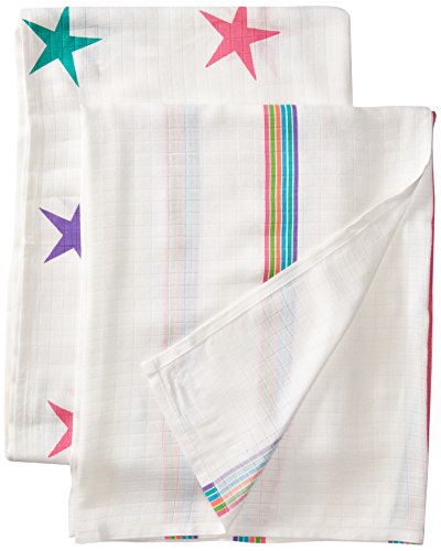 Cuski2 Midi Swandoodles Bamboo Muslin Blankets (Rock Stars)