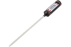 TEMPO DI SALDI Termometro Digitale Da Cucina Misuratore Con Asta E Lcd Cibi Bevande -50 +300°C, 30 x 250 x 290 mm
