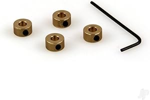 PJ JP 8 SWG Wheel Collets (4mm) (4pcs) For RC Model Plane