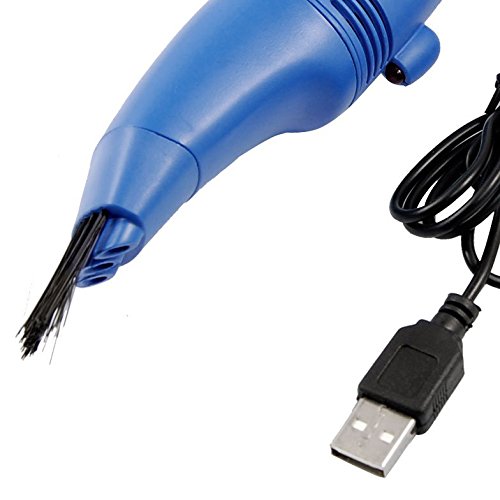 TOOGOO R PC USB de la computadora portatil de plastico Desarrollado
mini aspirador azul