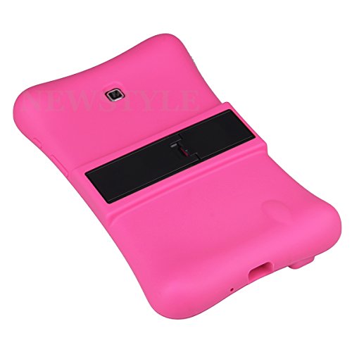 NEWSTYLE Samsung Galaxy Tab 4 7.0 Kinderfreundliche EVA Hülle Schutzhülle Tasche Case für Samsung Tab 4 SM-T230 / T231 / T235 (7 Zoll) – Rosa - 3