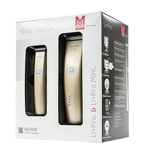 Preisvergleich Produktbild Moser LiPro + LiPro Mini Duopack Gold Edition
