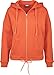 Produktbild Urban Classics TB1726 Ladies Kimono Zip Hoodie - Sweatjacke für Damen mit Tunnelzug an Kapuze und Saum, Kapuzentjacke einfarbig - rust orange, Größe S