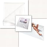 Inkontinenzlaken Unterlaken Matratzenauflage weiss 180×240 cm Inkontinenzauflage Inkontinenz-Bettlaken eXTRA stark 0,35mm auch für Kinder von eXODA - 7