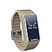 Produktbild LL-Bluetooth Smart Band Talkband Pulsmesser Smart Watch Sport Gesundheit Smart Armband mit Music Player Anruf annehmen , gold